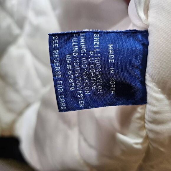 Vtg Chicago Bulls Coat Mens Sz 2XL Red Starter NBA Full Zip Down Hooded Jacket - Picture 14 of 14